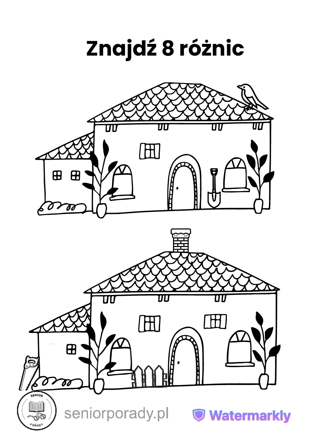 Łamigłówki – znajdź różnice