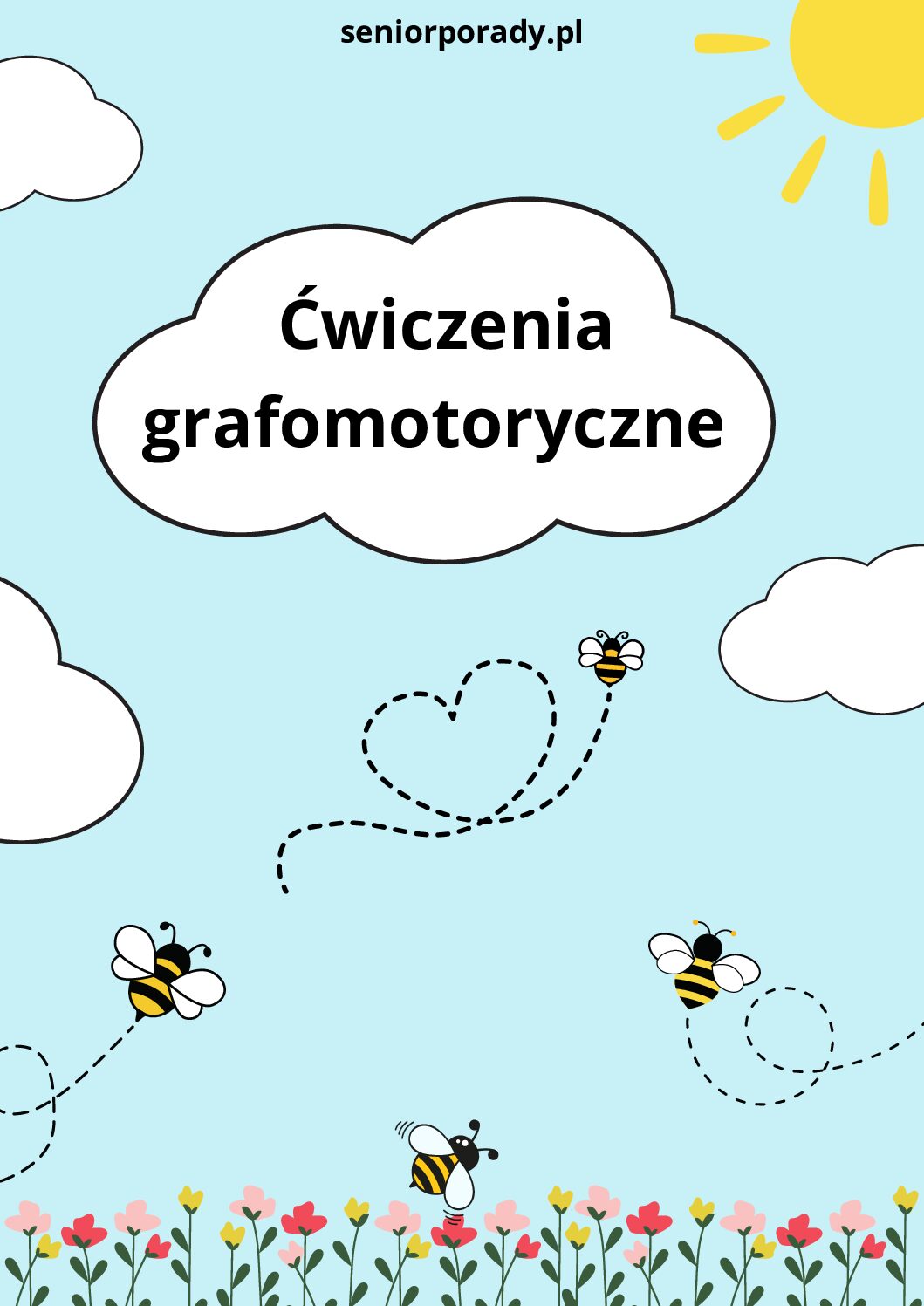 Wielka Księga Grafomotoryki: 20 stron ćwiczeń (Rysowanie po śladzie i Szlaczki)